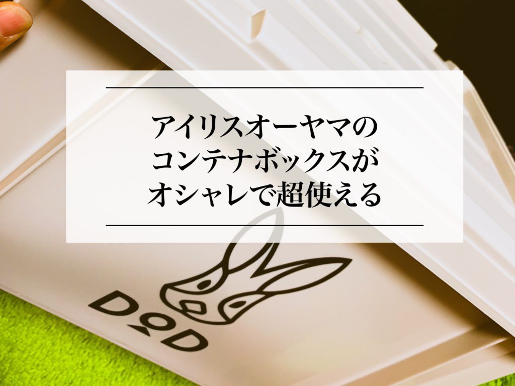 無印だけじゃない アイリスオーヤマのおしゃれコンテナボックスが使える 浪費シンドローム